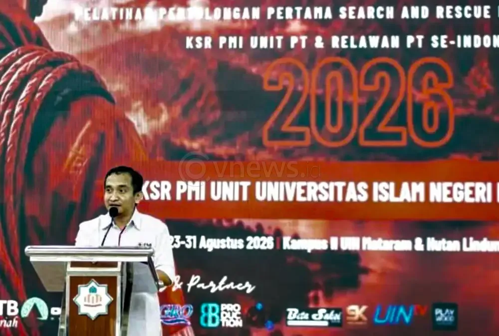 Hadiri SARDATNAS ke VII KSR PMI UIN Mataram, Plt Ketua PMI NTB Sebut  Relawan Ujung Tombak PMI !