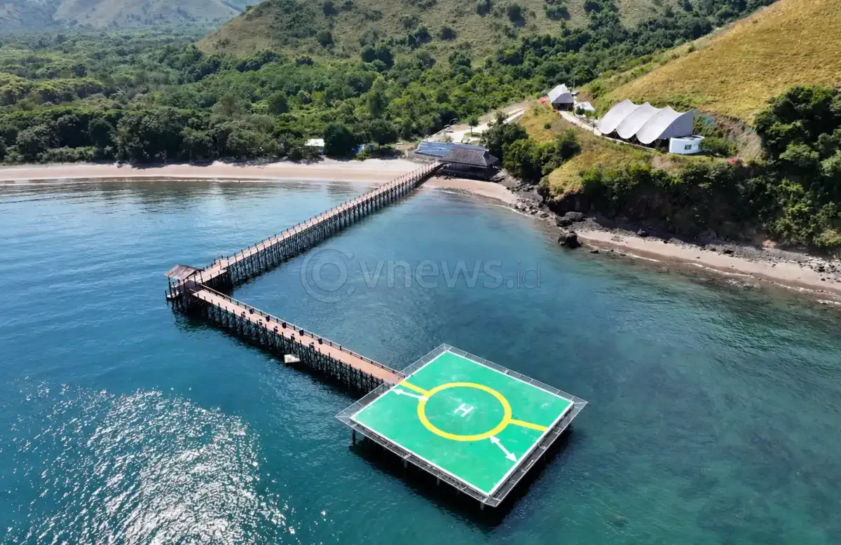 Heliport The Golo Mori siap beroperasi
