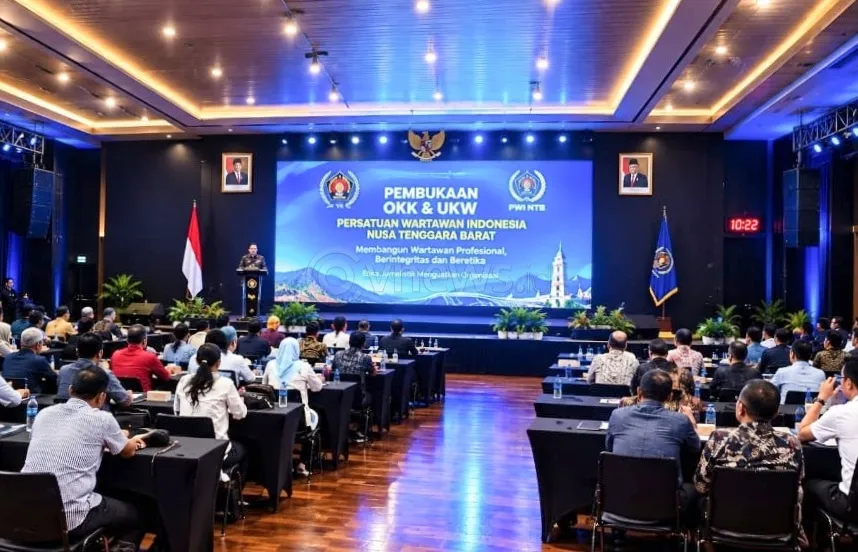 Sukses Gelar OKK dan UKW Mandiri, PWI NTB Dapat Apresiasi dari PWI Pusat dan Sekda NTB