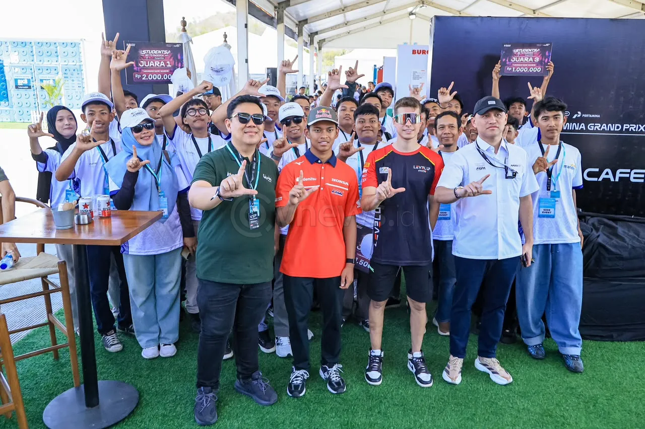 Students Go to Paddock, Pertamina Grand Prix of Indonesia 2026 Ajak Generasi Muda Kenali Dunia Motorsport