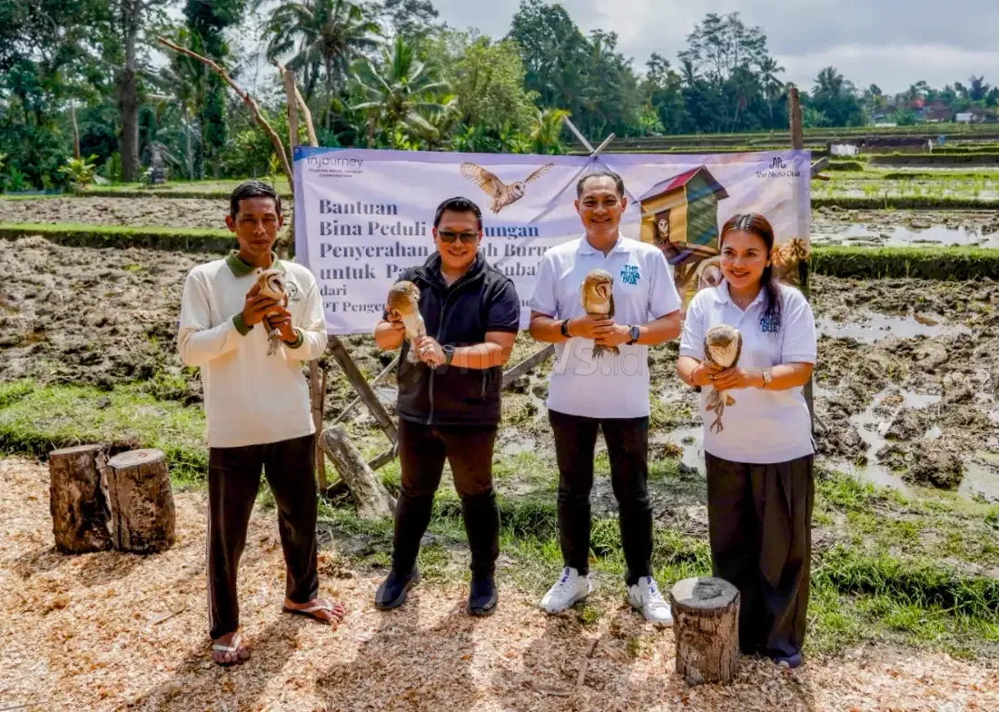 ITDC Dukung Pertanian Organik Berkelanjutan melalui Kolaborasi Konservasi Biodiversity di Desa Kedisan