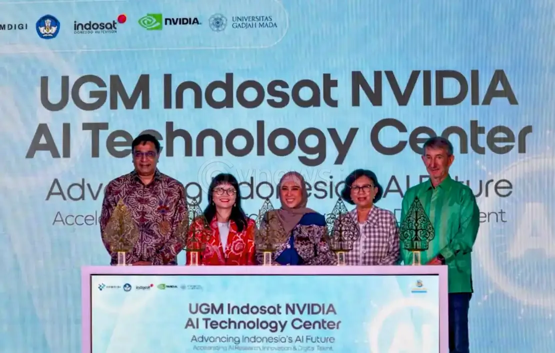Kemkomdigi, Indosat, NVIDIA, dan UGM Resmi Buka UGM Indosat NVIDIA AI Technology Center untuk Memajukan Riset dan Pendidikan Nasional
