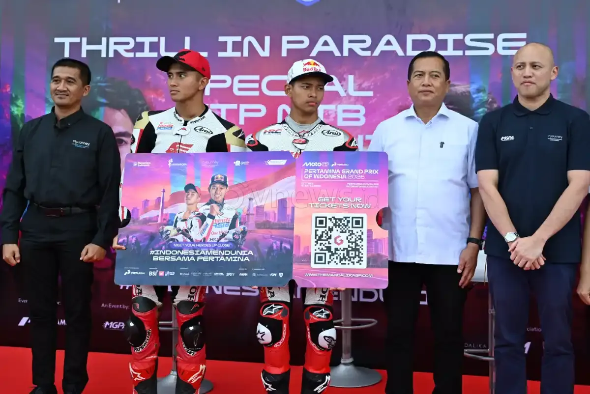 Dukung Local Heroes! Warga NTB Nikmati Diskon 50 Persen Tiket Pertamina Grand Prix of Indonesia 2026