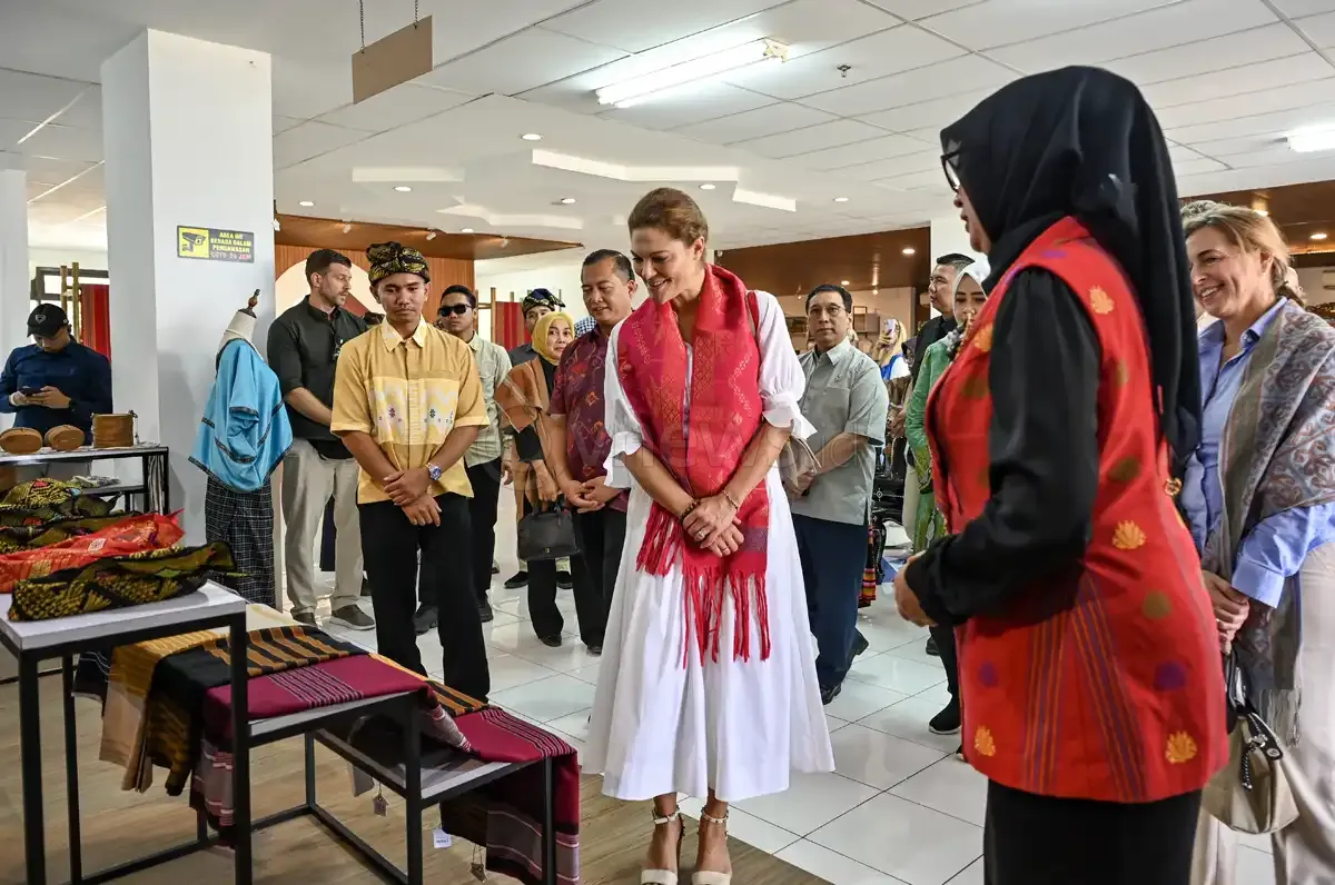 Putri Mahkota Kerajaan Swedia Berkunjung ke Lombok