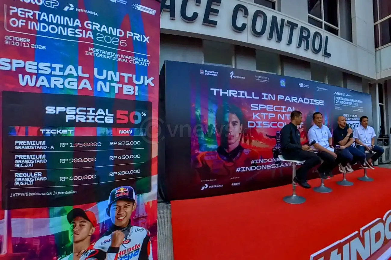 Diskon tiket MotoGP untuk warga NTB (360)°