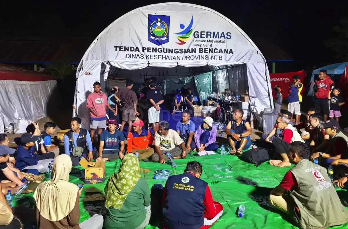Pos kesehatan SMPN 1 Lamba Leda