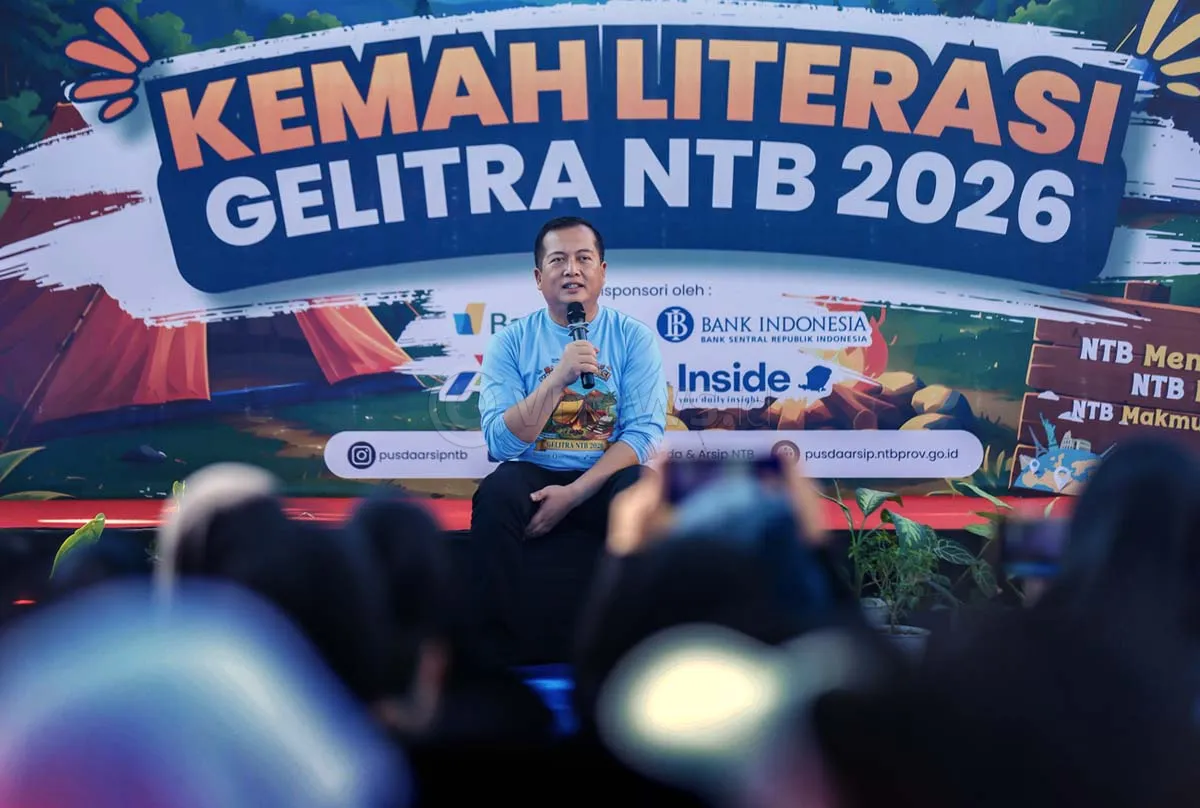 Genjot Generasi Emas 2045, Gubernur Iqbal Luncurkan Gerakan Literasi 'GELITRA NTB' dari Desa