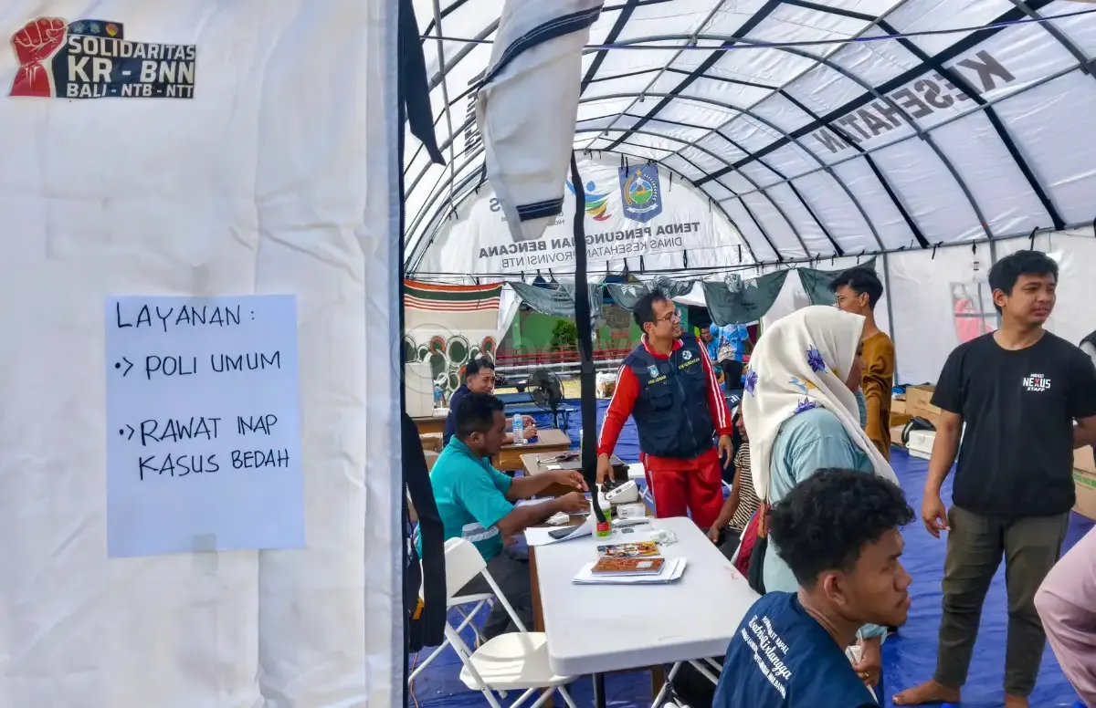 Hingga 25 Agustus, Tim Kesehatan NTB Layani 3.307 Warga Terdampak Gempa NTT