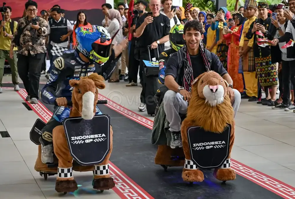 Pembalap MotoGP mulai berdatangan ke Mandalika