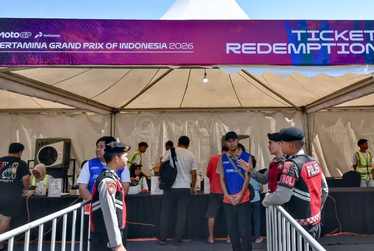 Penukaran tiket ajang MotoGP Mandalika 2026 sudah bisa dilakukan