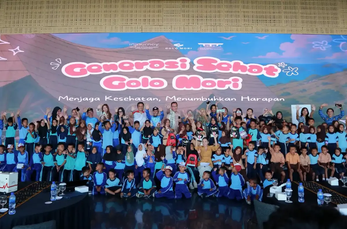 ITDC Peringati Hari Anak Nasional dengan dengan Program Generasi Sehat di The Golo Mori