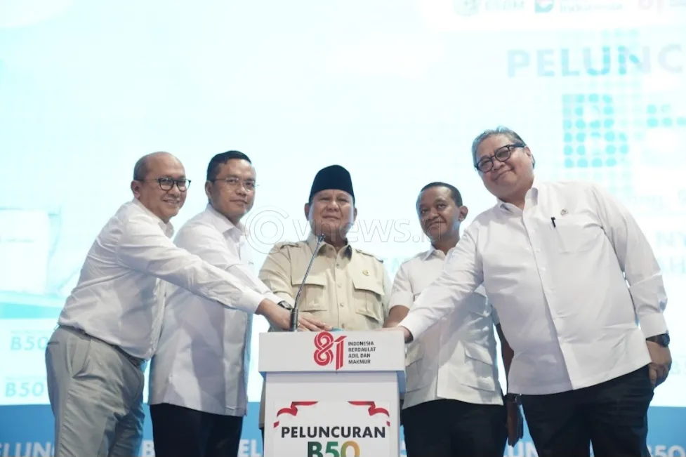 Luncurkan Mandatory Biodiesel B50, Presiden Prabowo: Petani Harus Jadi Pihak yang Paling Diuntungkan!
