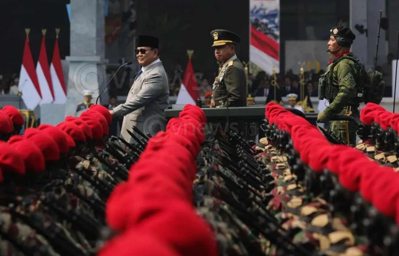 HUT ke-81 TNI: Presiden Prabowo Resmikan Kodam XXX/Rinambora di NTB