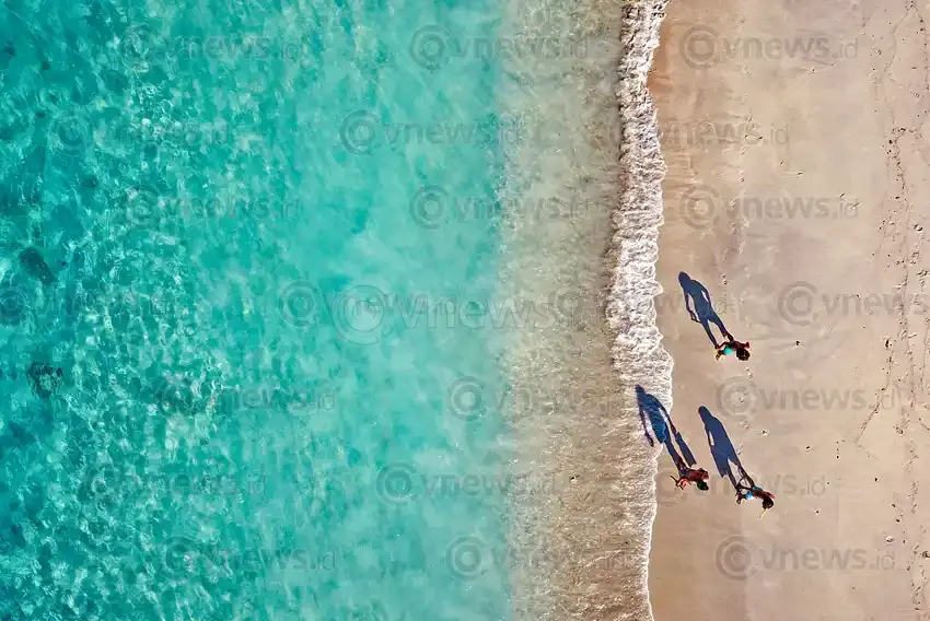 Bermain papan dayung di Gili Trawangan