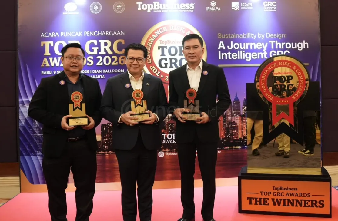 Perkuat Tata Kelola dan Manajemen Risiko, ITDC Raih Tiga Penghargaan TOP GRC Awards 2026