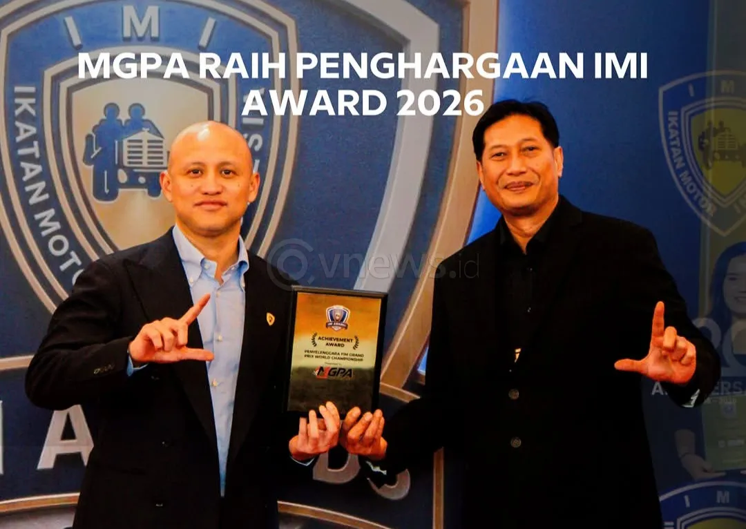IMI Award 2026: MGPA Raih Penghargaan Penyelenggara FIM Grand Prix World Championship