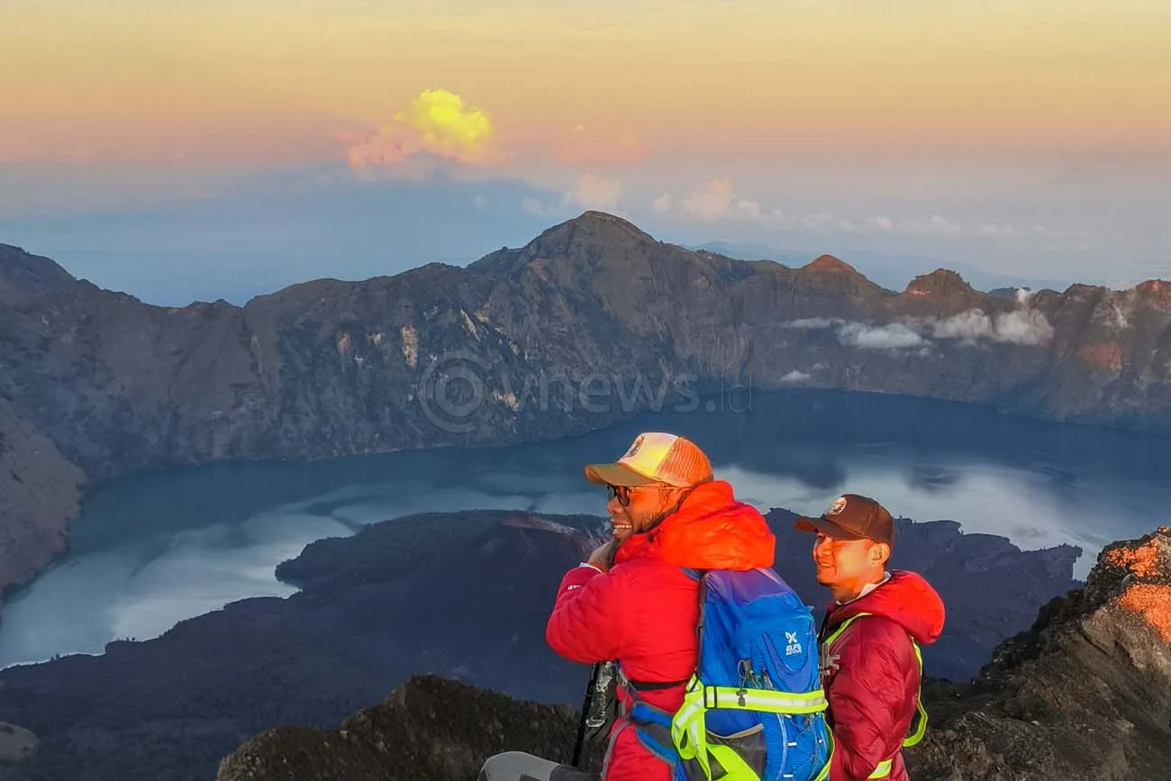Jumlah wisatawan yang mendaki Gunung Rinjani