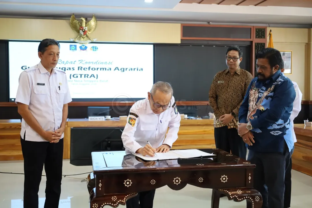 Pemprov NTB Targetkan Kepastian Hukum dan Akses Keadilan Tanah bagi Masyarakat