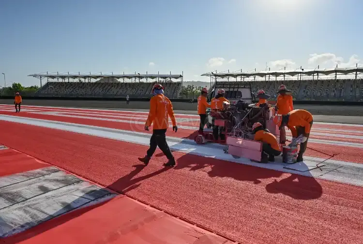 Yuk Intip Persiapan Sirkuit Mandalika Jelang MotoGP 2026