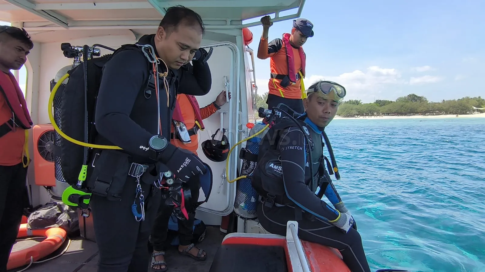 Tim SAR Intensifkan Pencarian Hari Kedua WNA Korea Selatan yang Hilang di Gili Trawangan