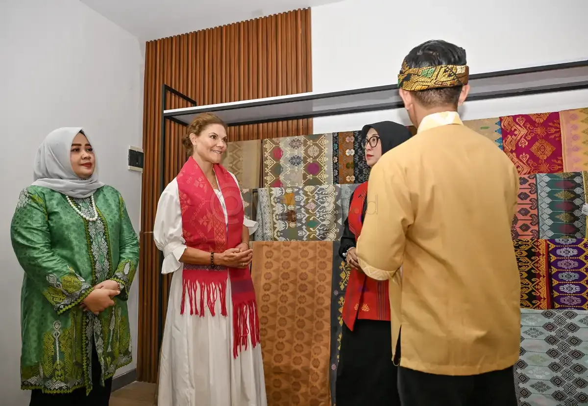 Putri Mahkota Kerajaan Swedia Berkunjung ke Lombok