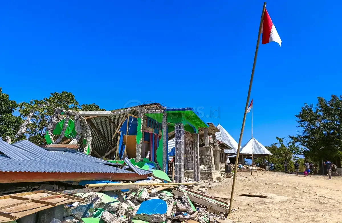 Jumlah rumah rusak akibat gempa NTT