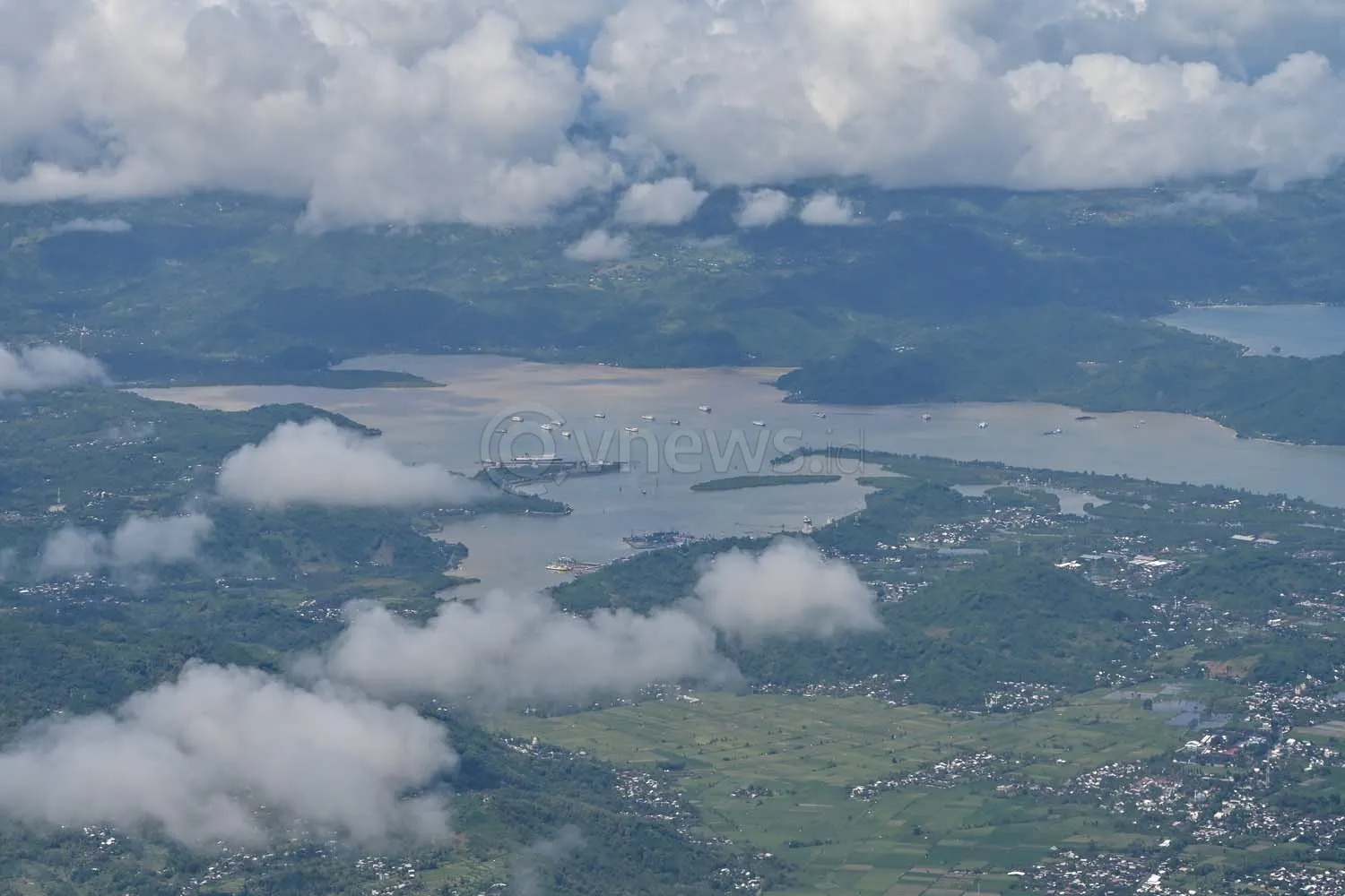 Foto areal pelabuhan Gili Mas Lembar